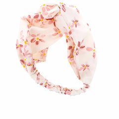 Elastic hairband Inca   Pink Flowers -  Clothing, Girls -  Inca.