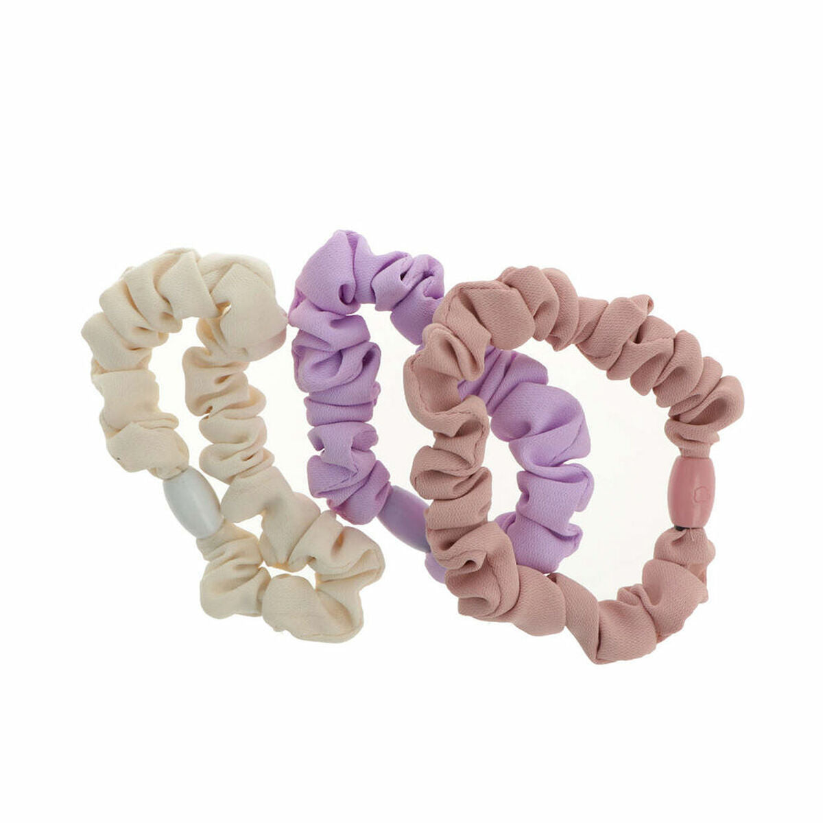 Hair ties Inca   Beige Pink Lilac (3 Pieces) -  Clothing, Girls -  Inca.