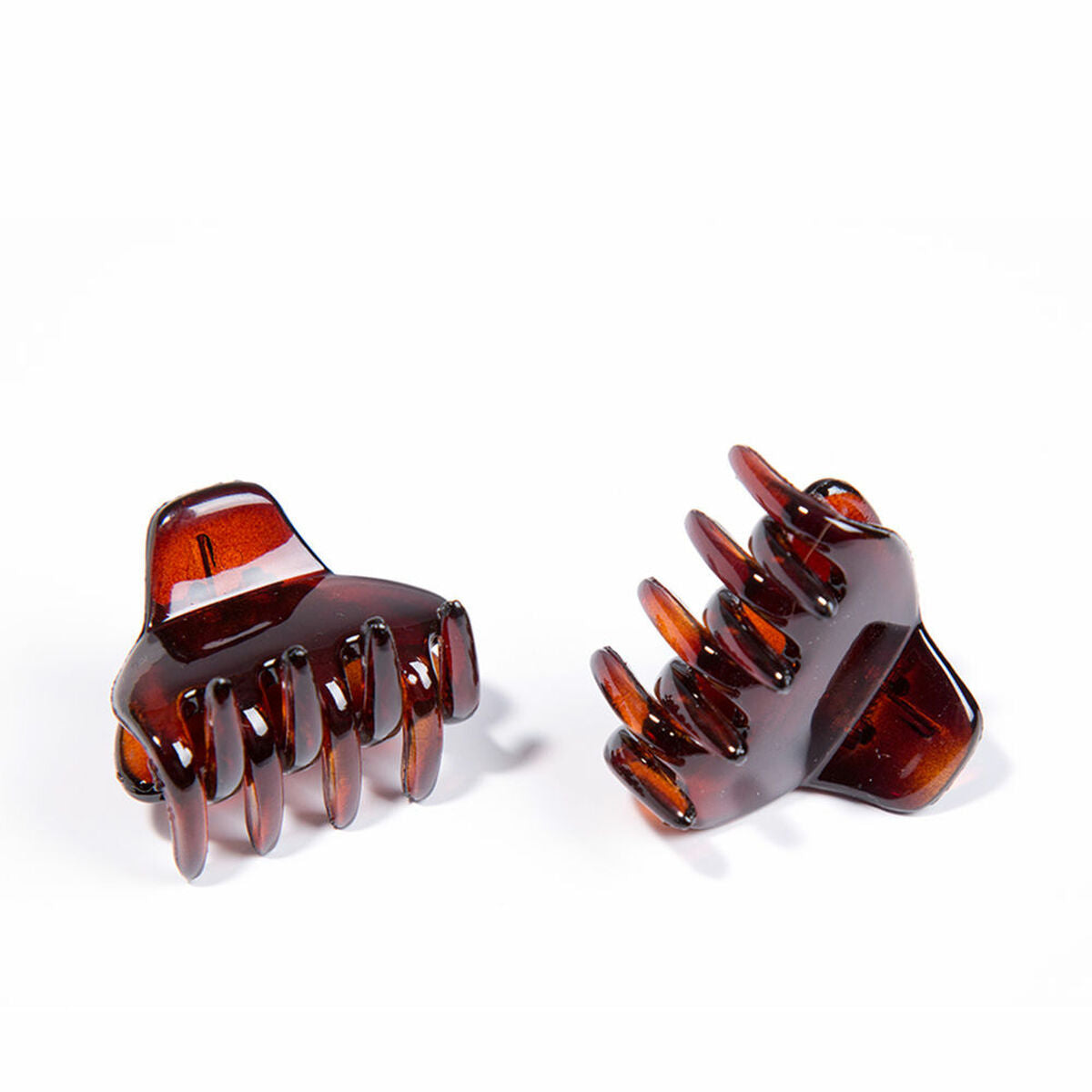 Hair clips Inca Pinza Pequeña Brown 2 Units Small -  Beauty, Hair care -  Inca.