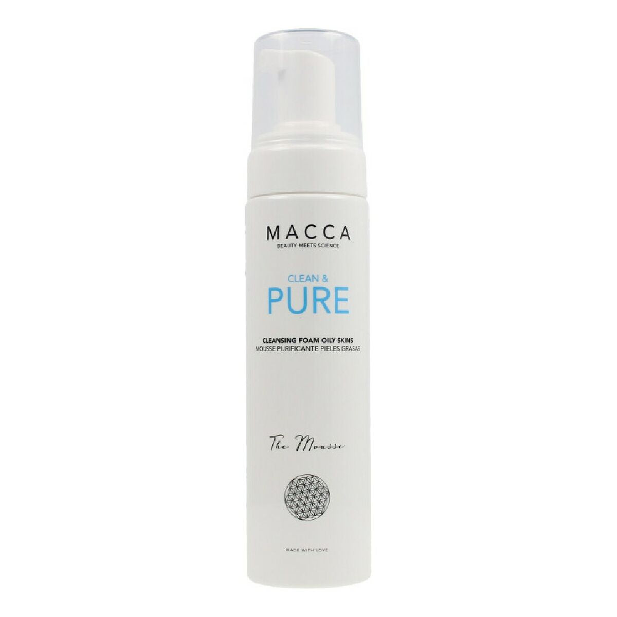 Cleansing Mousse Clean & Pure Macca Clean Pure Oily skin 200 ml -  Beauty, Skin care -  Macca.
