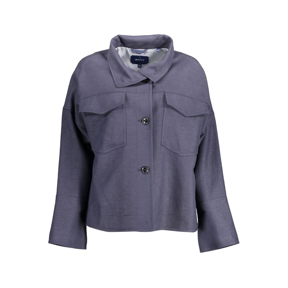 Gant Blue Cotton Jackets & Coat -   -  Gant.