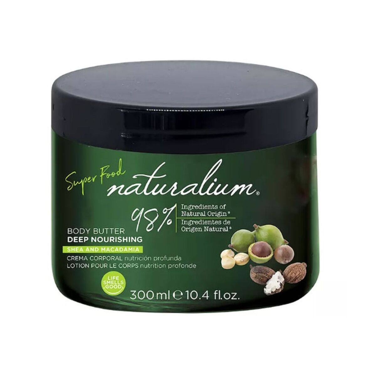 Moisturising Body Cream Naturalium Macadamia 300 ml -  Beauty, Skin care -  Naturalium.