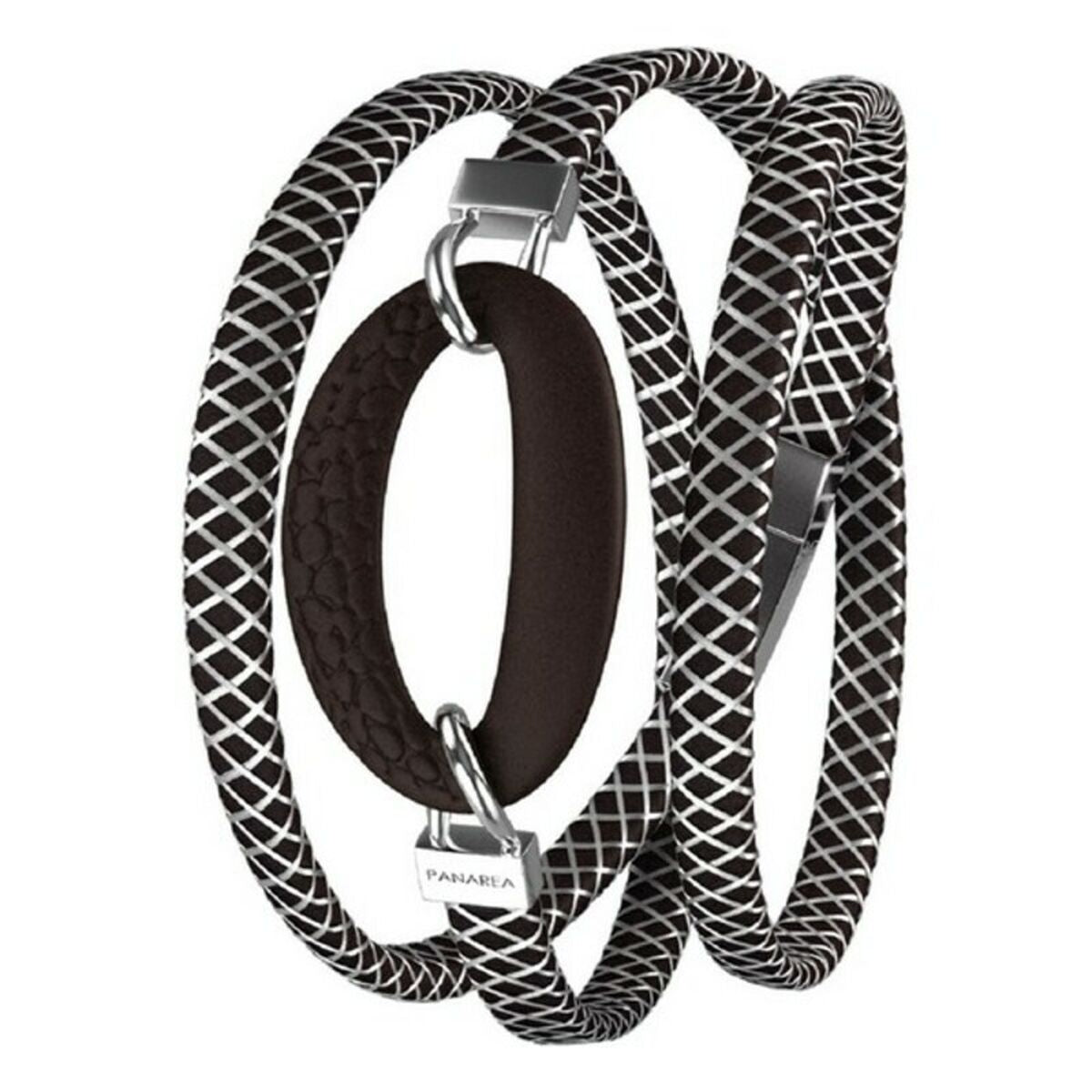 Ladies'Bracelet Panarea BM1N21 Black Silver (59 cm) -  Jewellery, Women -  Panarea.
