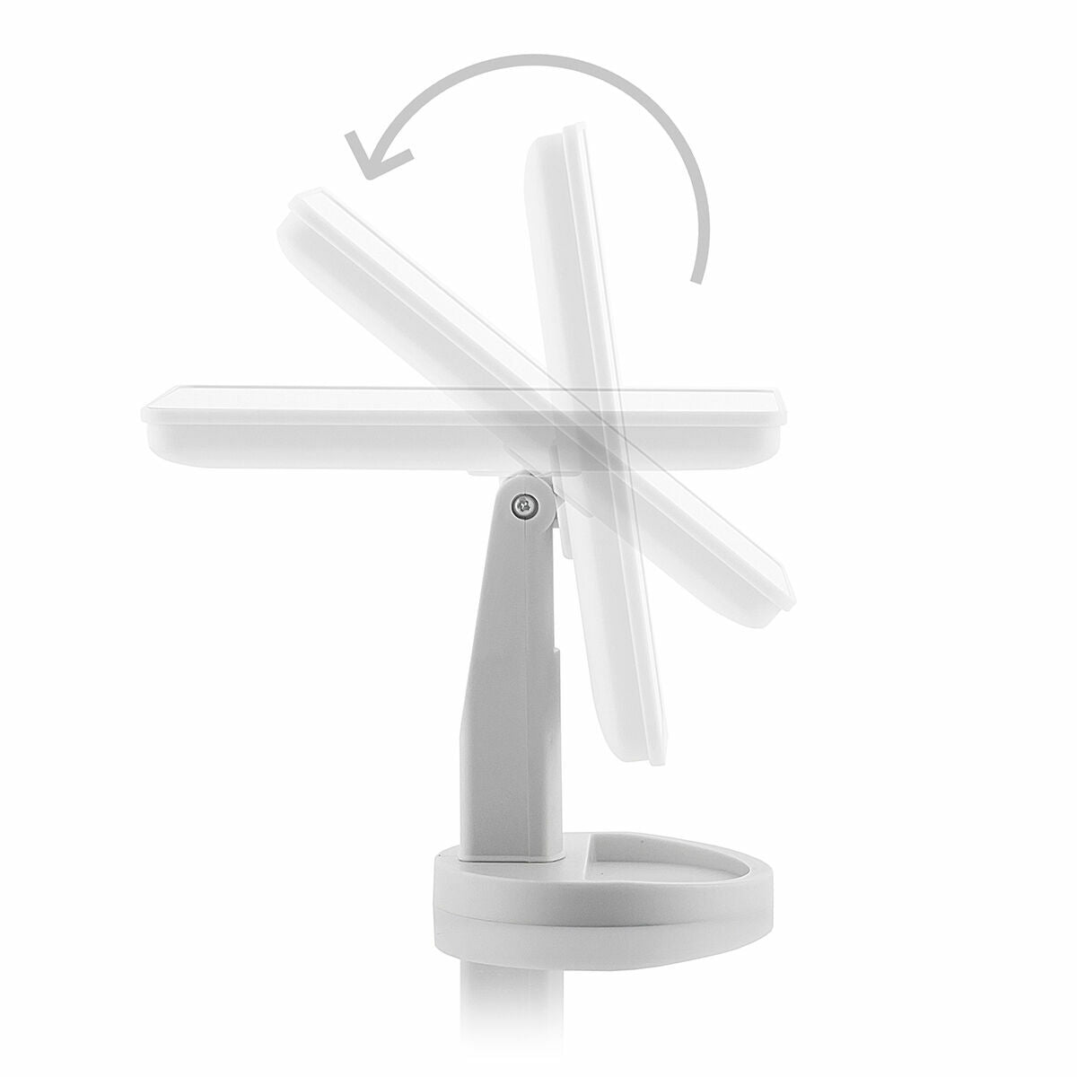 Tabletop Touch LED Mirror Perflex InnovaGoods -  Beauty, Utensils and accessories -  InnovaGoods.
