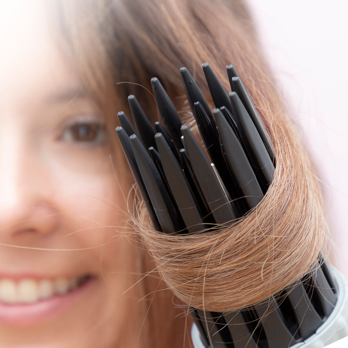 3-in-1 Drying, Styling and Curling Hairbrush Dryple InnovaGoods 550 W -  Beauty, Hair care -  InnovaGoods.