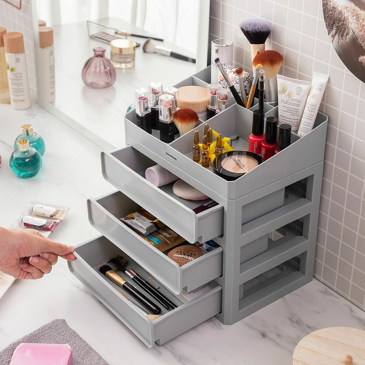 Make-up organizer Makeser InnovaGoods -  Home and cooking, Bath -  InnovaGoods.