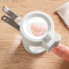 Nail Clippers with LED Light, Magnifying Glass and File Clail InnovaGoods -  Beauty, Manicure and pedicure -  InnovaGoods.