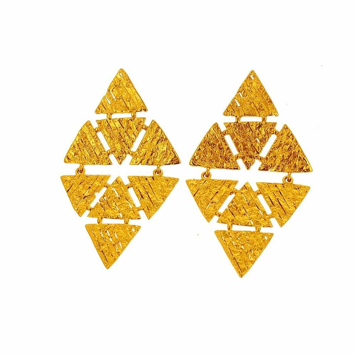 Ladies' Earrings Lola Casademunt Golden Rhombus -  Jewellery, Women -  Lola Casademunt.