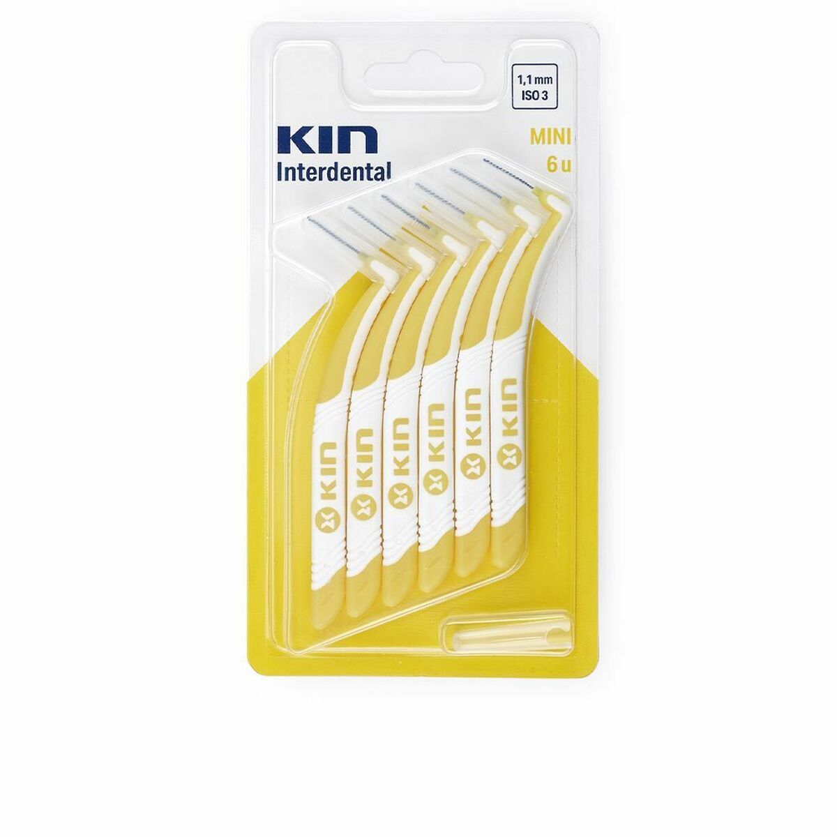 Interdental Toothbrush Kin Mini 6 Units 1,1 mm -  Health and personal care, Oral care -  Kin.