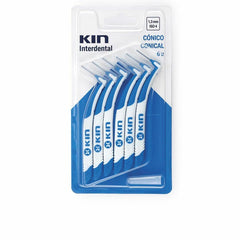 Interdental Toothbrush Kin Conical 6 Units 1,3 mm -  Health and personal care, Oral care -  Kin.