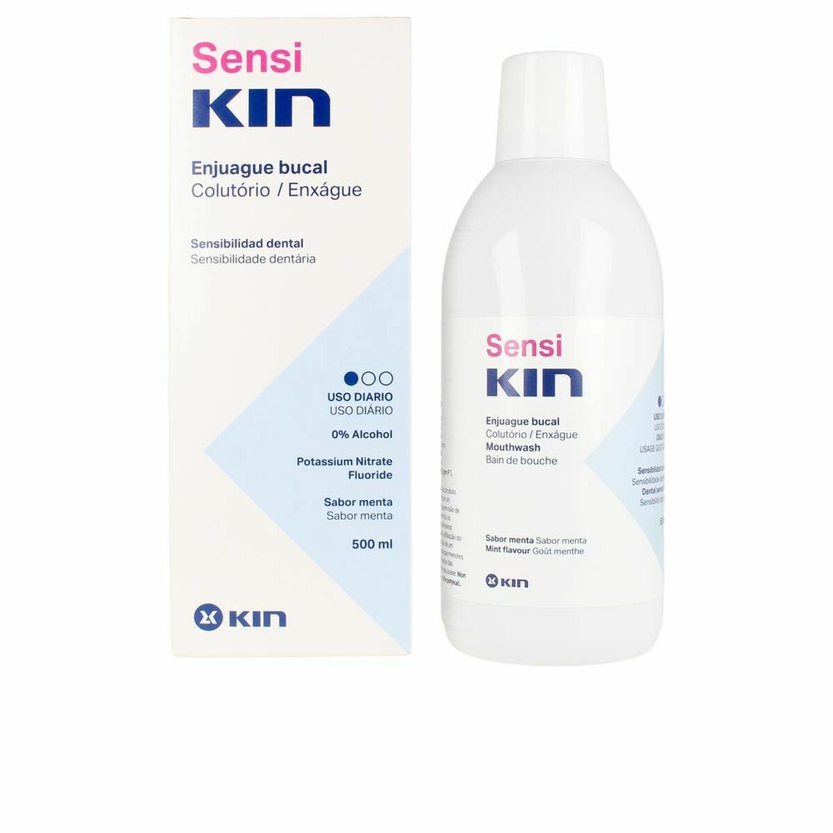 Mouthwash Kin Sensikin 500 ml -  Health and personal care, Oral care -  Kin.