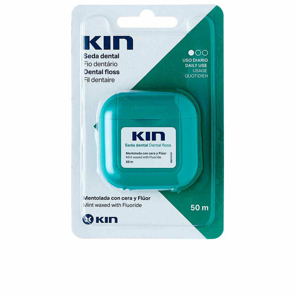 Dental Floss Kin Menthol 50 ml 50 m -  Health and personal care, Oral care -  Kin.