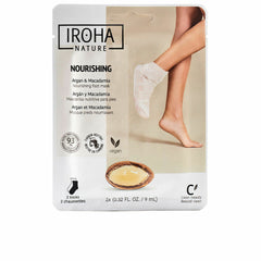 Foot Mask Iroha Argan Socks Macadamia nut -  Beauty, Skin care -  Iroha.