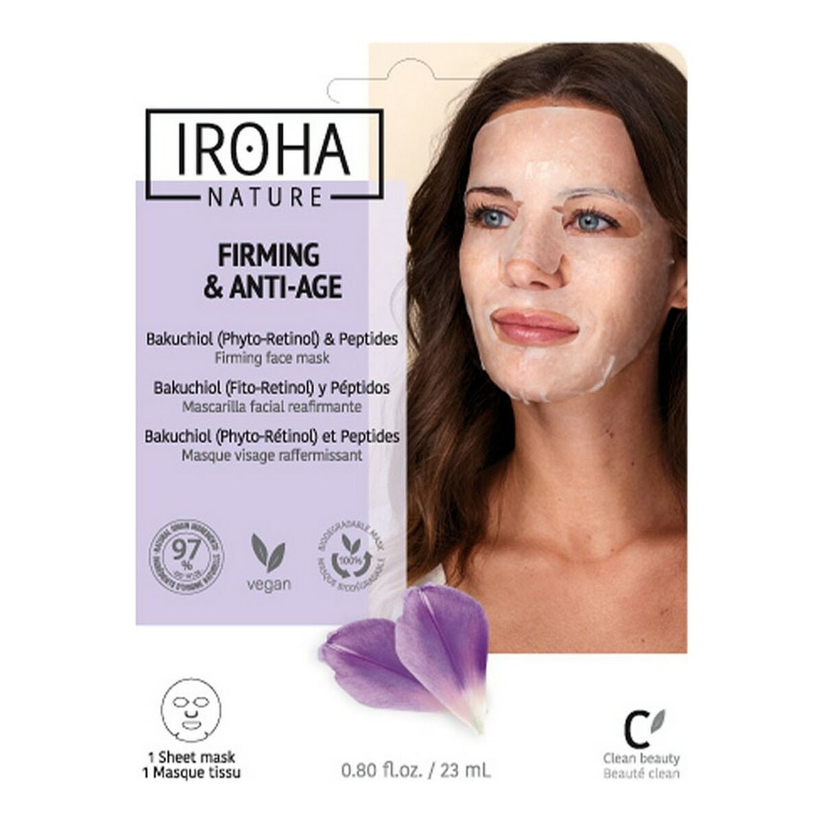 Toning Face Mask Iroha Firming Age 23 ml -  Beauty, Skin care -  Iroha.