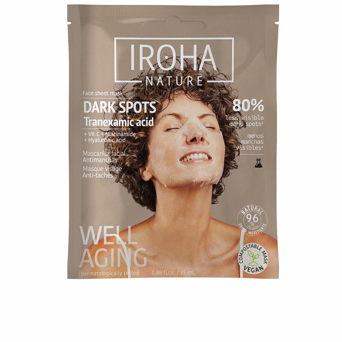 Facial Mask Iroha DARK SPOTS -  Beauty, Skin care -  Iroha.