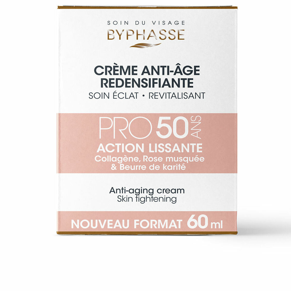 Anti-Ageing Cream Byphasse Pro Action Lissante 60 ml -  Beauty, Skin care -  Byphasse.