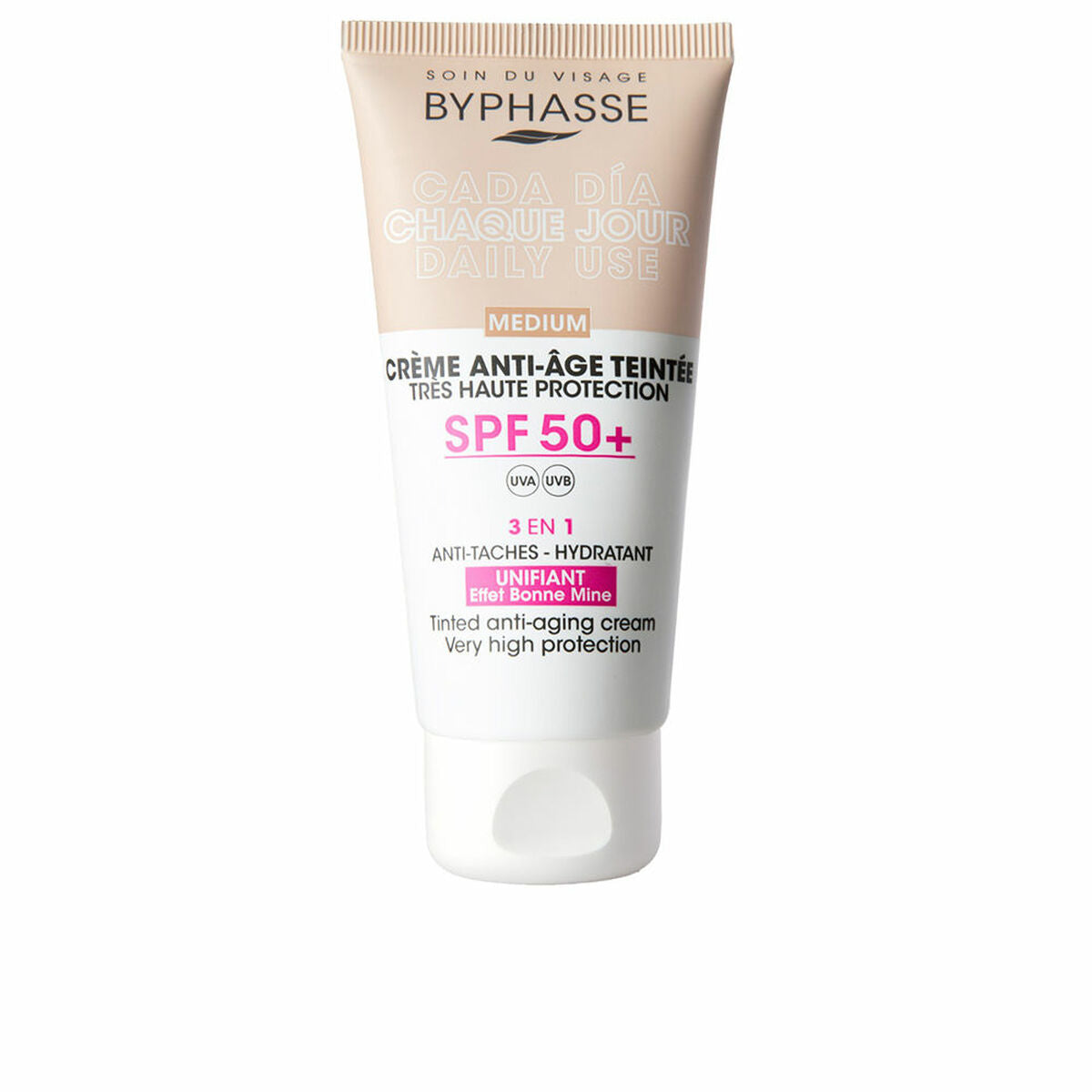 Anti-Ageing Cream Byphasse CREMA FACIAL Spf 50 50 ml -  Beauty, Skin care -  Byphasse.