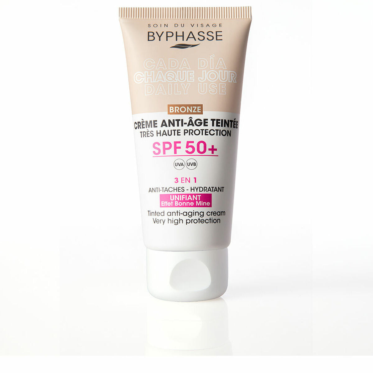 Day Cream Byphasse CREMA FACIAL Spf 50 50 ml -  Beauty, Skin care -  Byphasse.