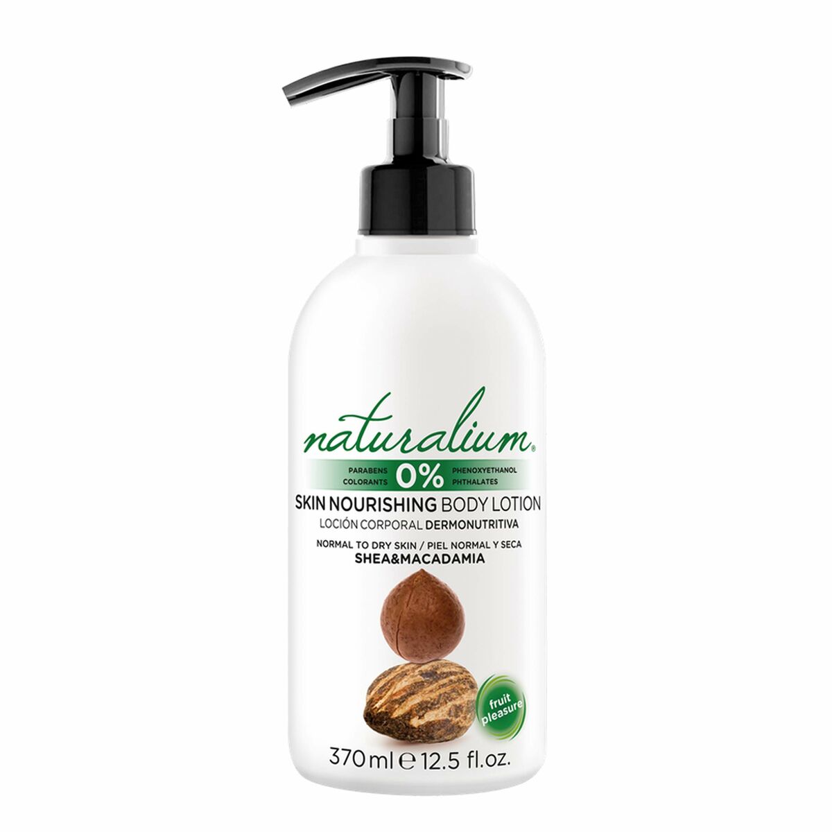 Body Lotion Naturalium 370 ml Shea Butter Macadamia -  Beauty, Skin care -  Naturalium.