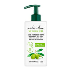 Moisturising Body Cream Oliva 100% Naturalium -  Beauty, Skin care -  Naturalium.