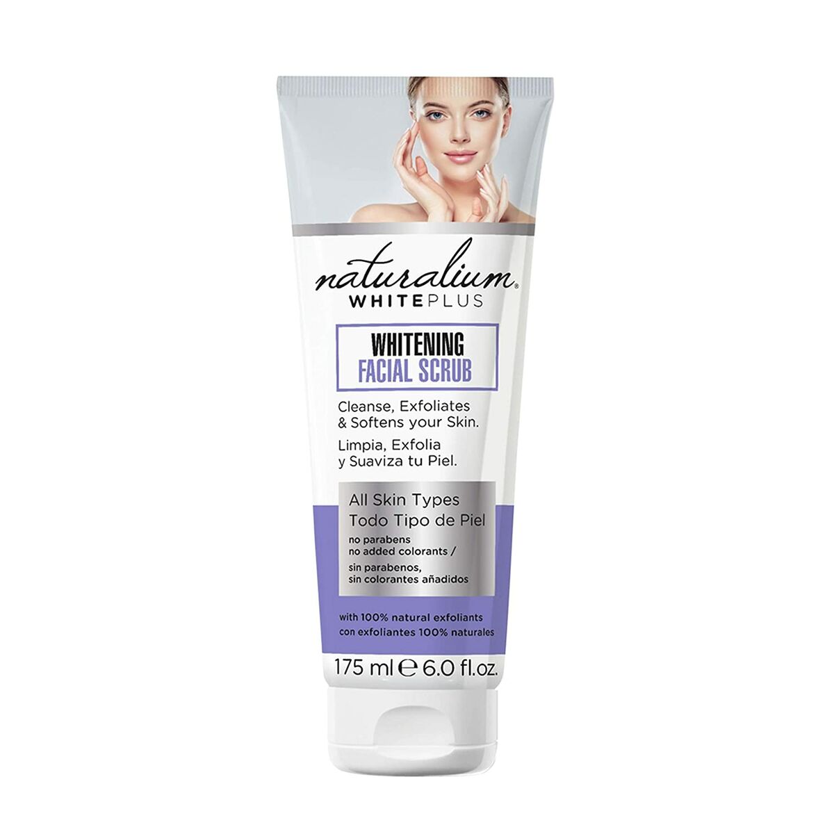 Facial Exfoliator Naturalium White Plus Whitener 175 ml -  Beauty, Skin care -  Naturalium.