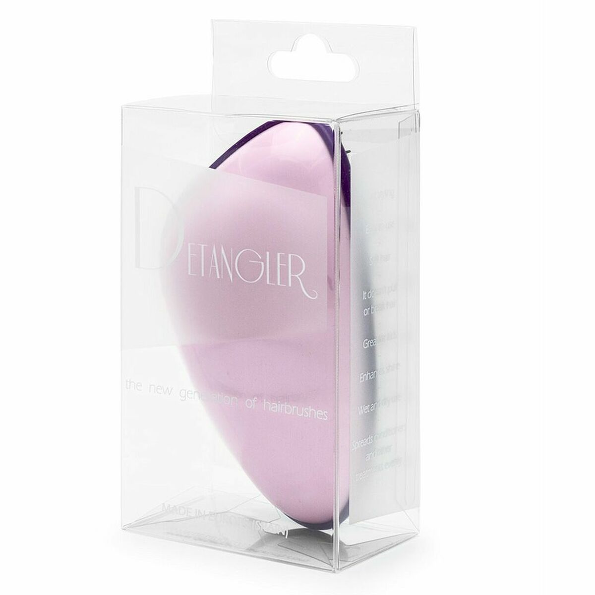 Detangling Hairbrush Detangler Purple Pink -  Beauty, Hair care -  Detangler.
