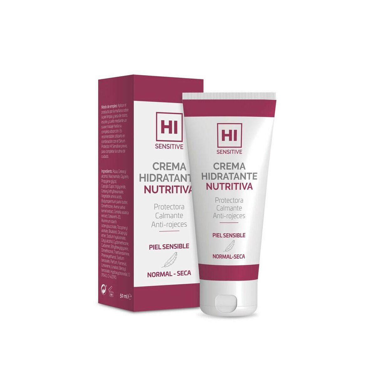 Hydrating Facial Cream Hi Sensitive Redumodel 30 ml -  Beauty, Skin care -  Redumodel.