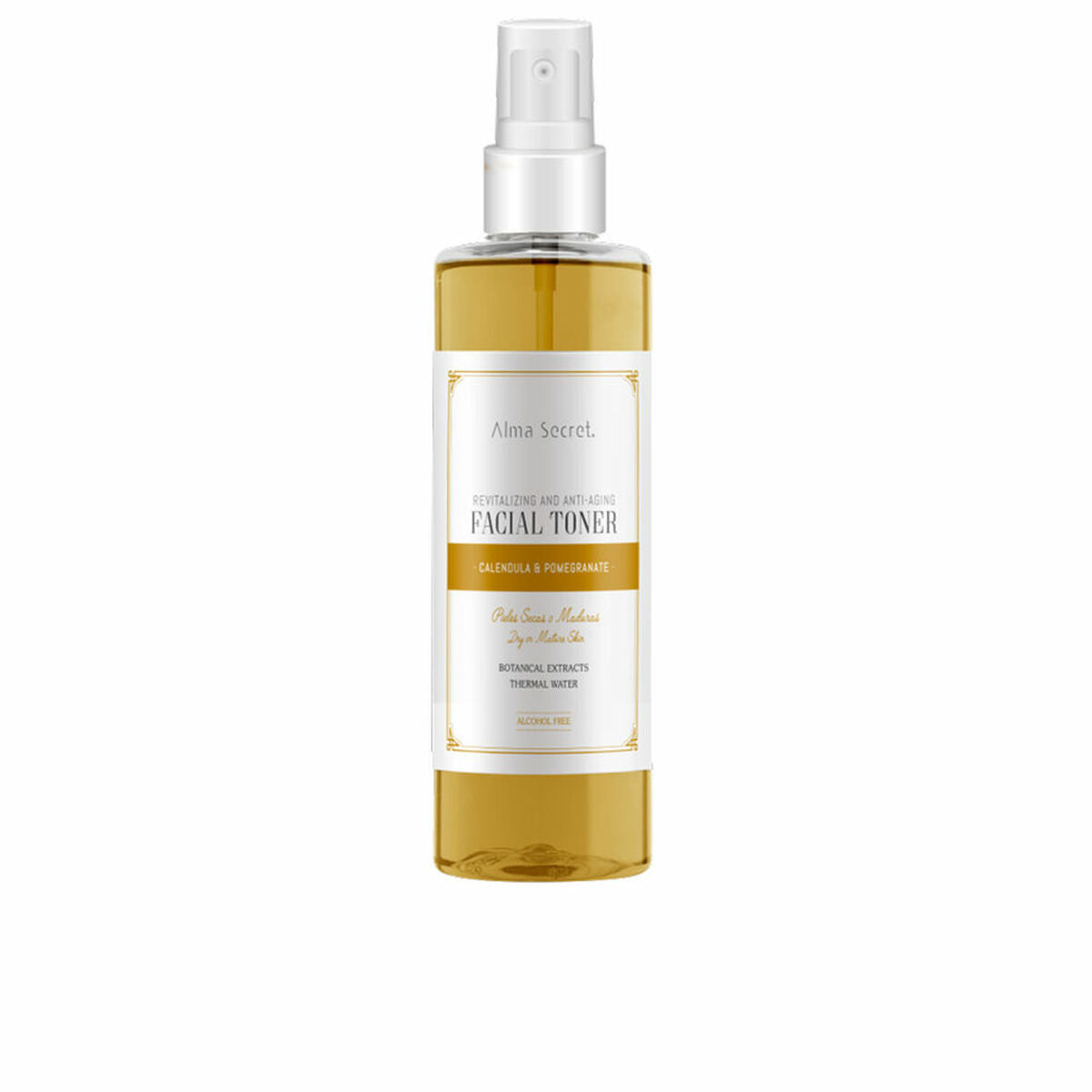 Anti-ageing Facial Toner Alma Secret   Pomegranate Marigold Revitalising 200 ml -  Beauty, Skin care -  Alma Secret.