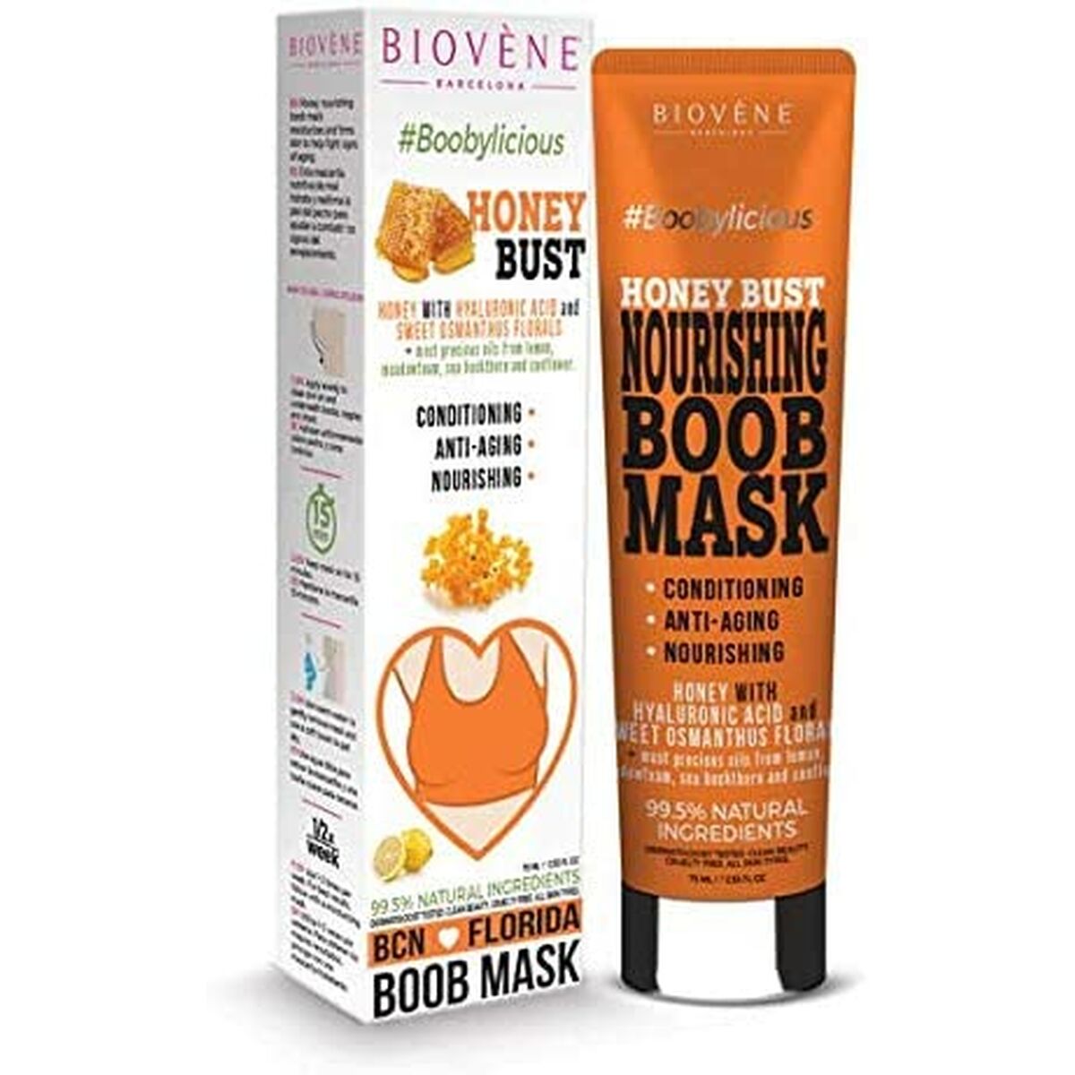 Women Bosom Booster Cream Biovène Honey Bust 75 ml -  Beauty, Skin care -  Biovène.