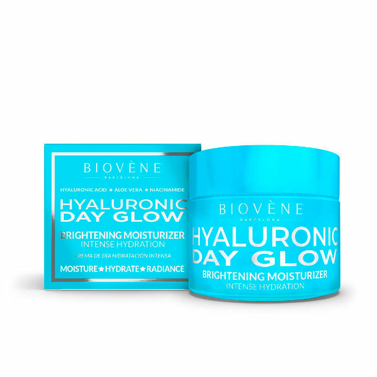 Hydrating Cream Biovène Hyaluronic Day Glow 50 ml -  Beauty, Skin care -  Biovène.