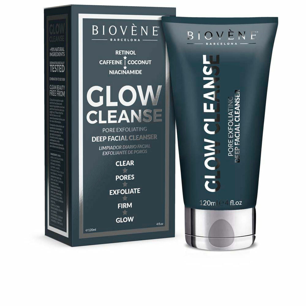 Cleansing Cream Biovène Glow Cleanse 120 ml -  Beauty, Skin care -  Biovène.