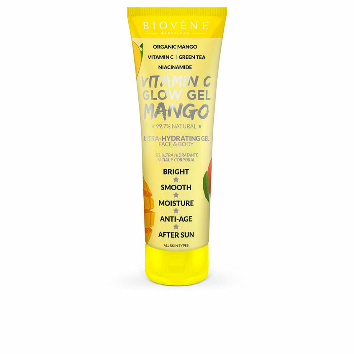 Facial Cream Biovène Vitamin C Glow Gel Mango 200 ml -  Beauty, Skin care -  Biovène.