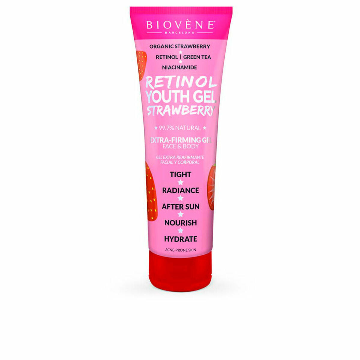 Firming Cream Biovène Strawberry 200 ml -  Beauty, Skin care -  Biovène.