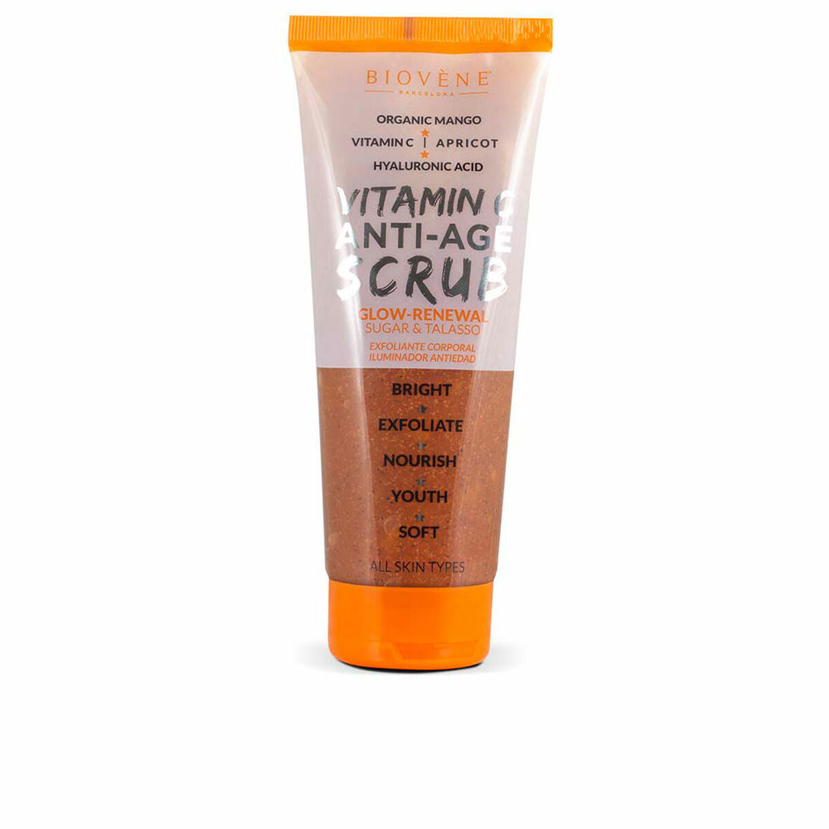 Exfoliating Body Gel Biovène Vitamin C Age Scrub Anti-ageing Handle Vitamin C 250 ml -  Beauty, Skin care -  Biovène.