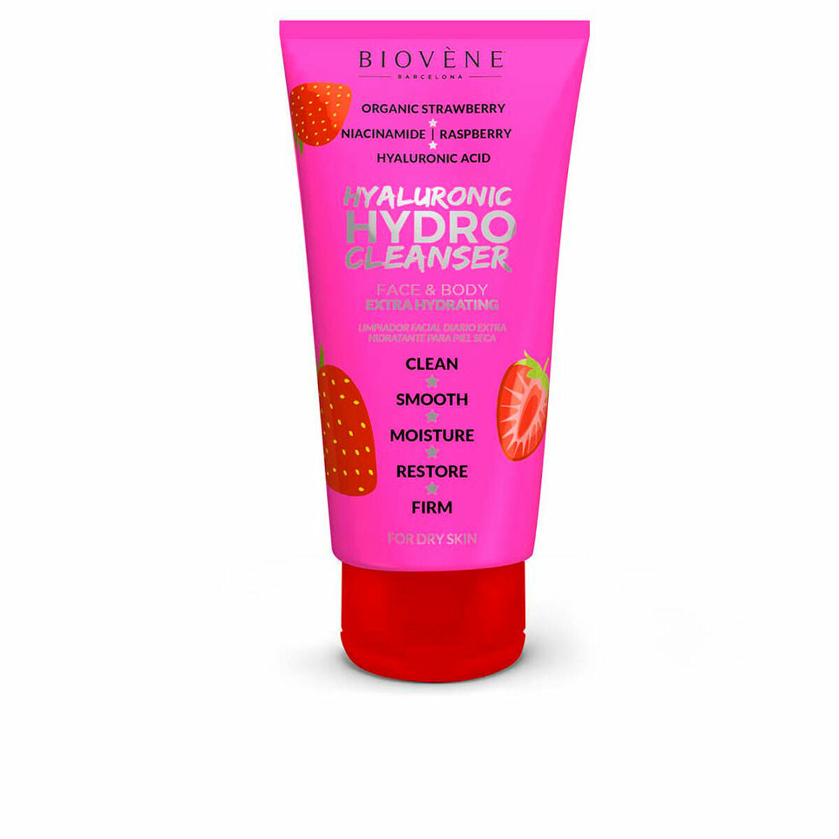 Facial Cream Hyaluronic Hydro Cleanser 200 ml -  Beauty, Skin care -  Biovène.