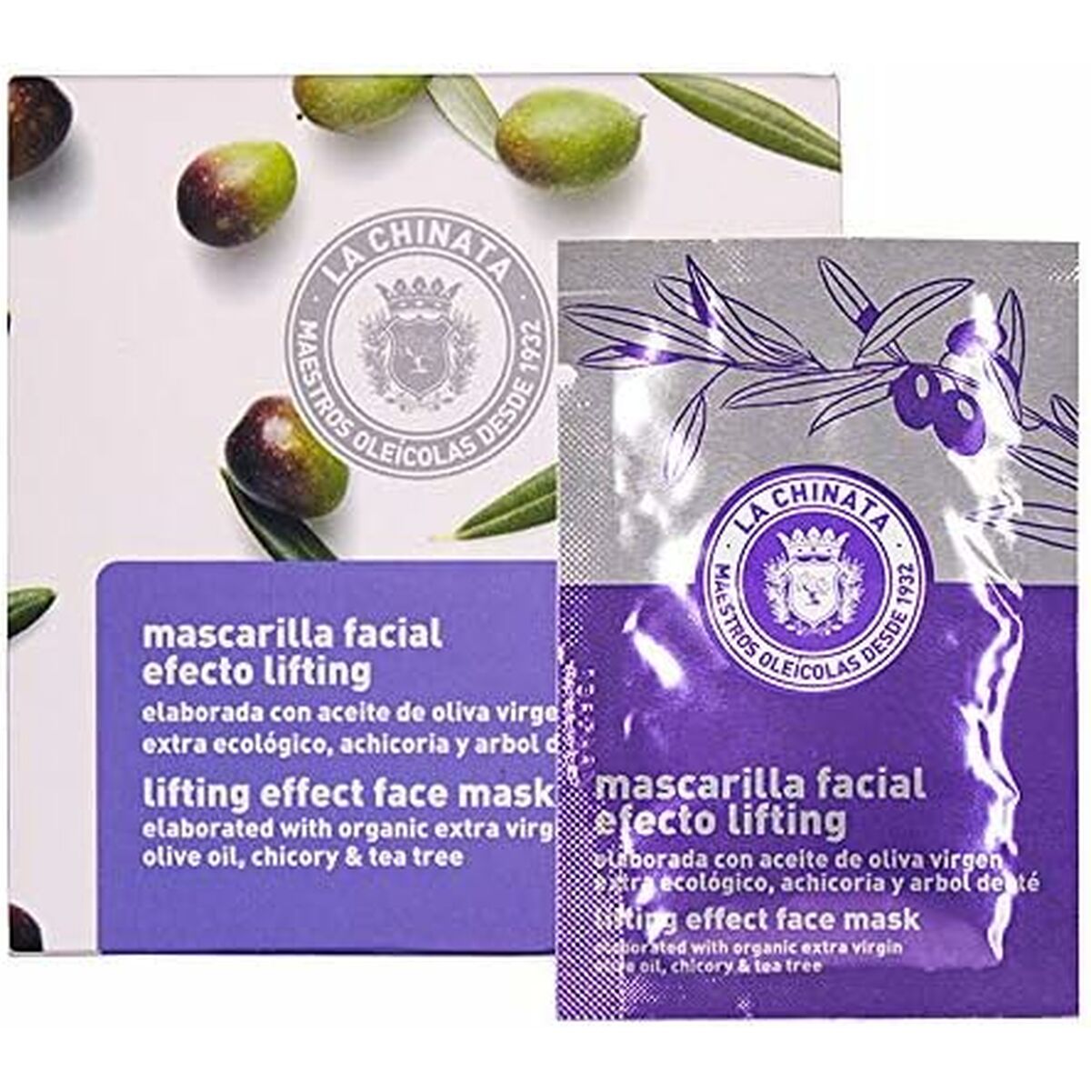 Moisturizing Facial Mask La Chinata Lifting Effect 40 ml -  Beauty, Skin care -  La Chinata.