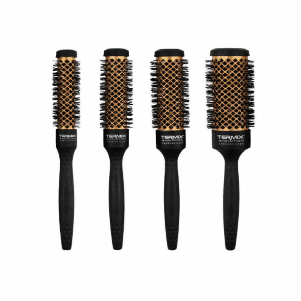 Set of combs/brushes Termix Black (4 pcs) -  Beauty, Hair care -  Termix.
