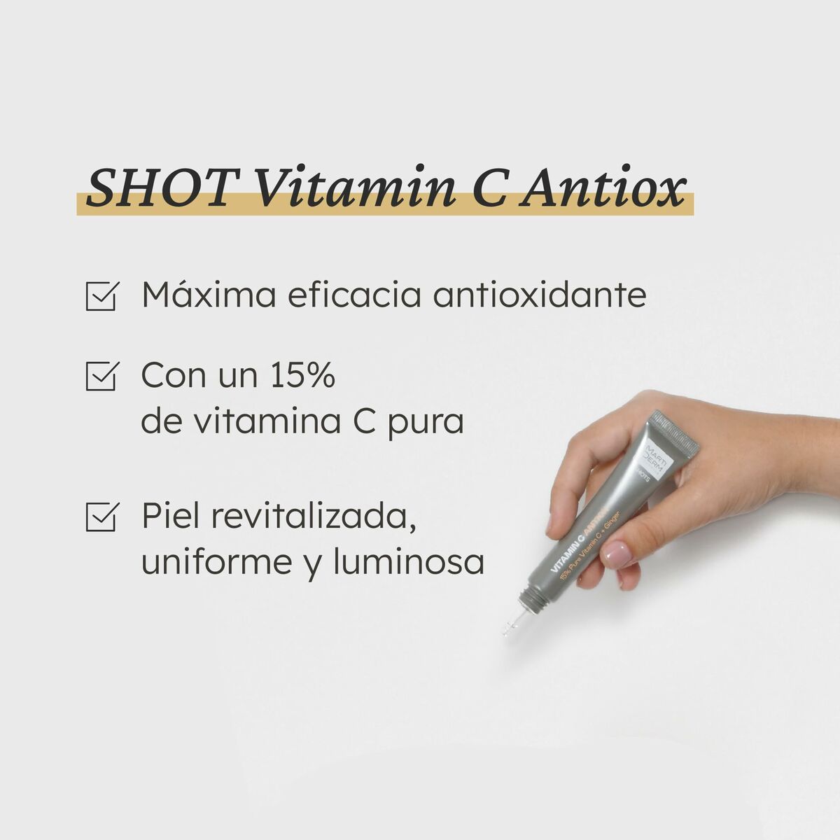 Antioxidant Cream Martiderm Shot -  Beauty, Skin care -  Martiderm.