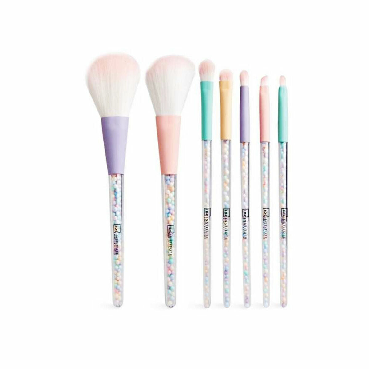 Set of Make-up Brushes IDC Institute Candy Synthetic (7 pcs) -  Beauty, Utensils and accessories -  IDC Institute.