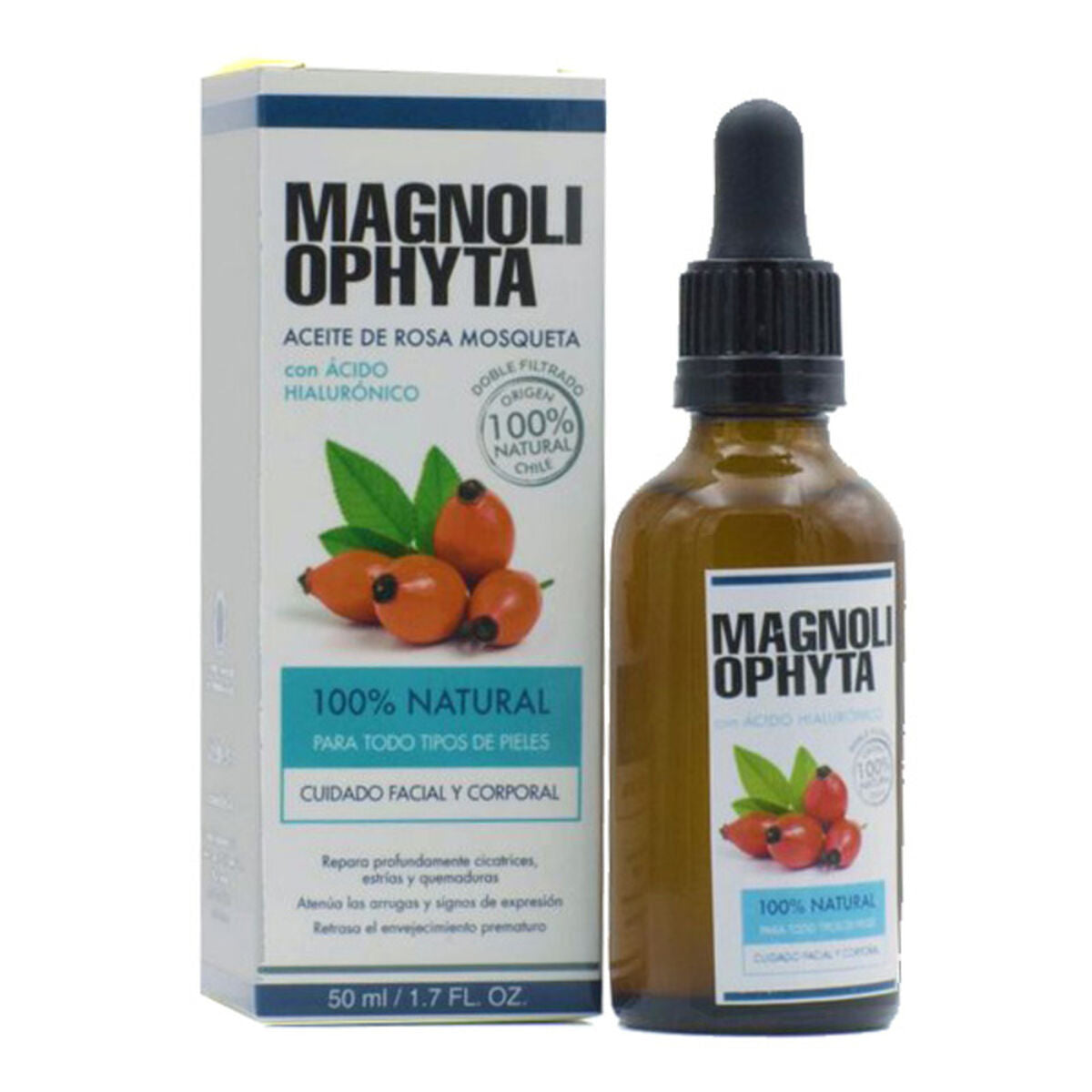 Facial Oil Magnoliophytha Aceite De Rosa Mosqueta 30 ml 50 ml -  Beauty, Skin care -  Magnoliophytha.