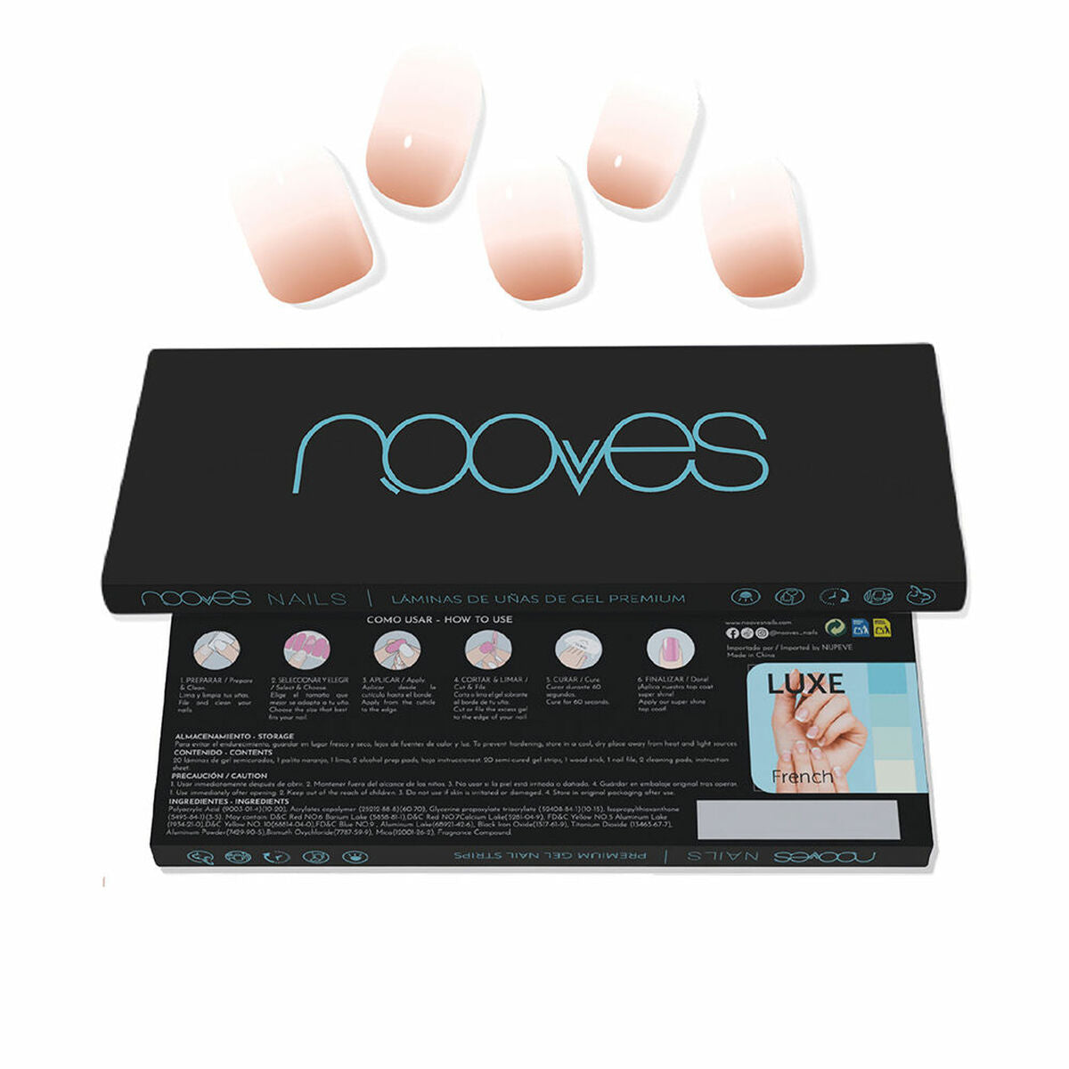 Gel Nail Foils Nooves Gardient (20 Units) -  Beauty, Manicure and pedicure -  Nooves.