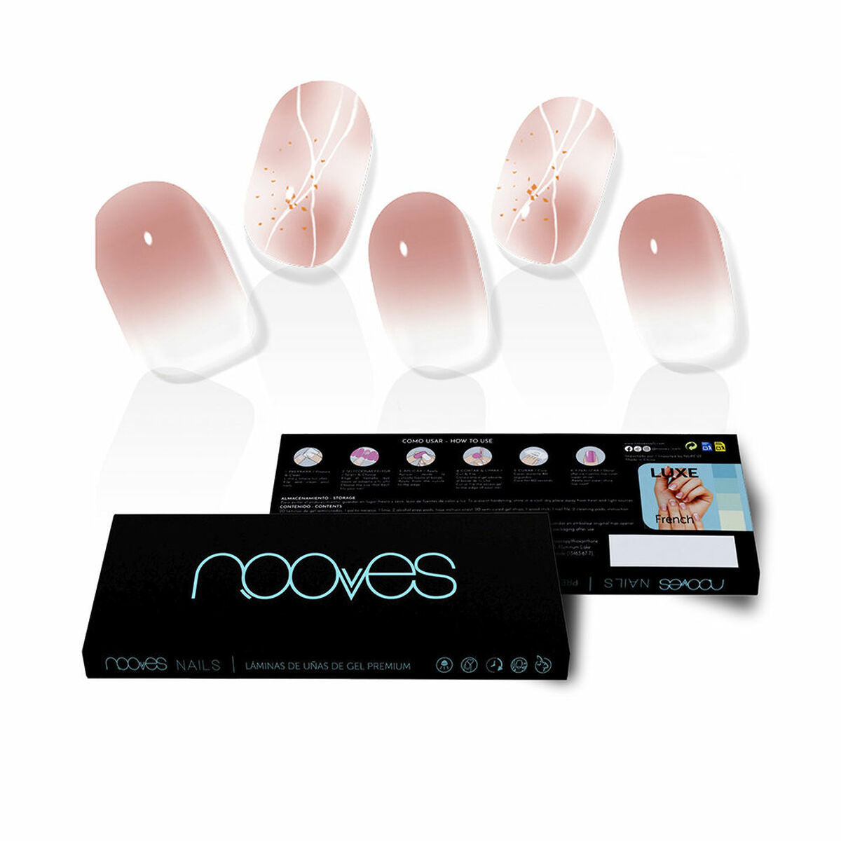 False nails Nooves Michelle Gel Self-adhesives -  Beauty, Manicure and pedicure -  Nooves.