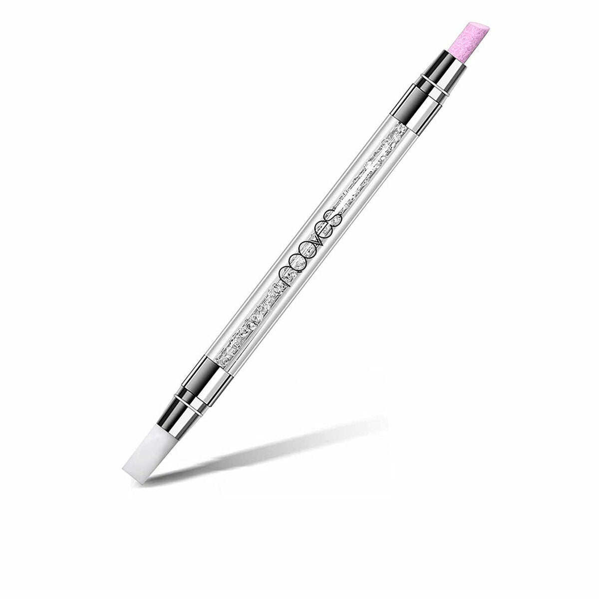 Cuticle pusher Nooves Dual Stick Rubber Quartz -  Beauty, Manicure and pedicure -  Nooves.