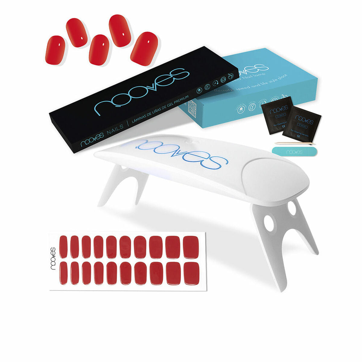 Manicure Set Nooves Premium Gel Nail Strips 5 Pieces -  Beauty, Manicure and pedicure -  Nooves.