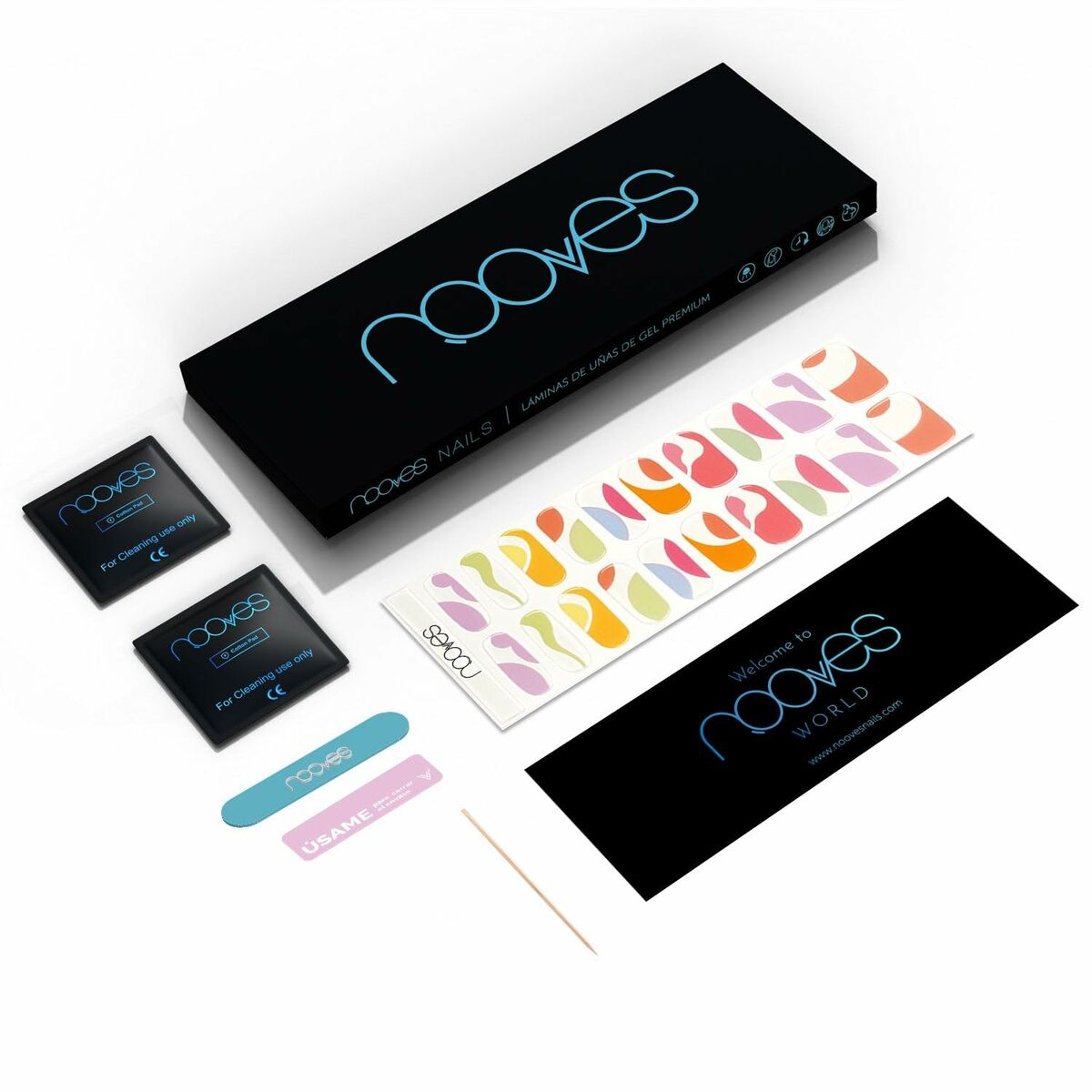 Gel Nail Foils Nooves Paradise (20 Units) -  Beauty, Manicure and pedicure -  Nooves.