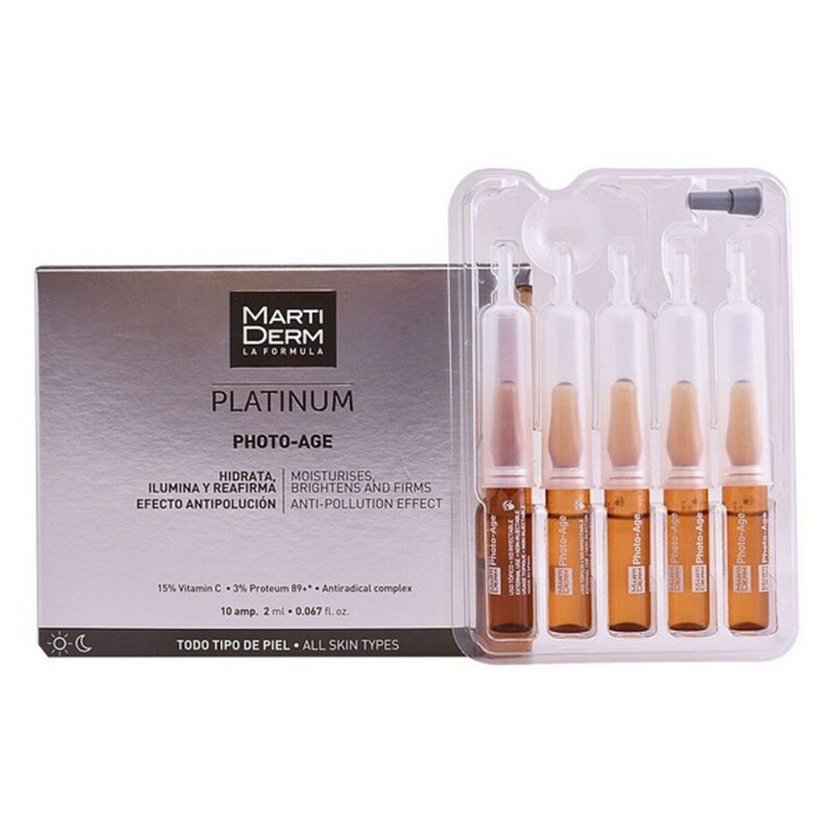 Ampoules Platinum Photo Age Martiderm (2 ml) -  Beauty, Skin care -  Martiderm.