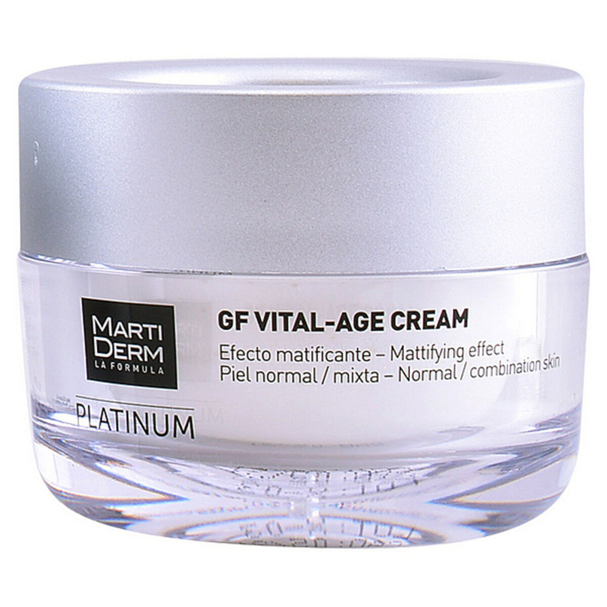 Moisturising Day Cream Platinum GF Martiderm GF Vital-Age (50 ml) Spf 15 50 ml 400 ml (1 Unit) -  Beauty, Skin care -  Martiderm.