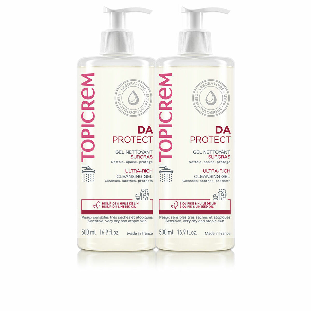 Cleansing Gel Topicrem 2 Units -  Beauty, Skin care -  Topicrem.