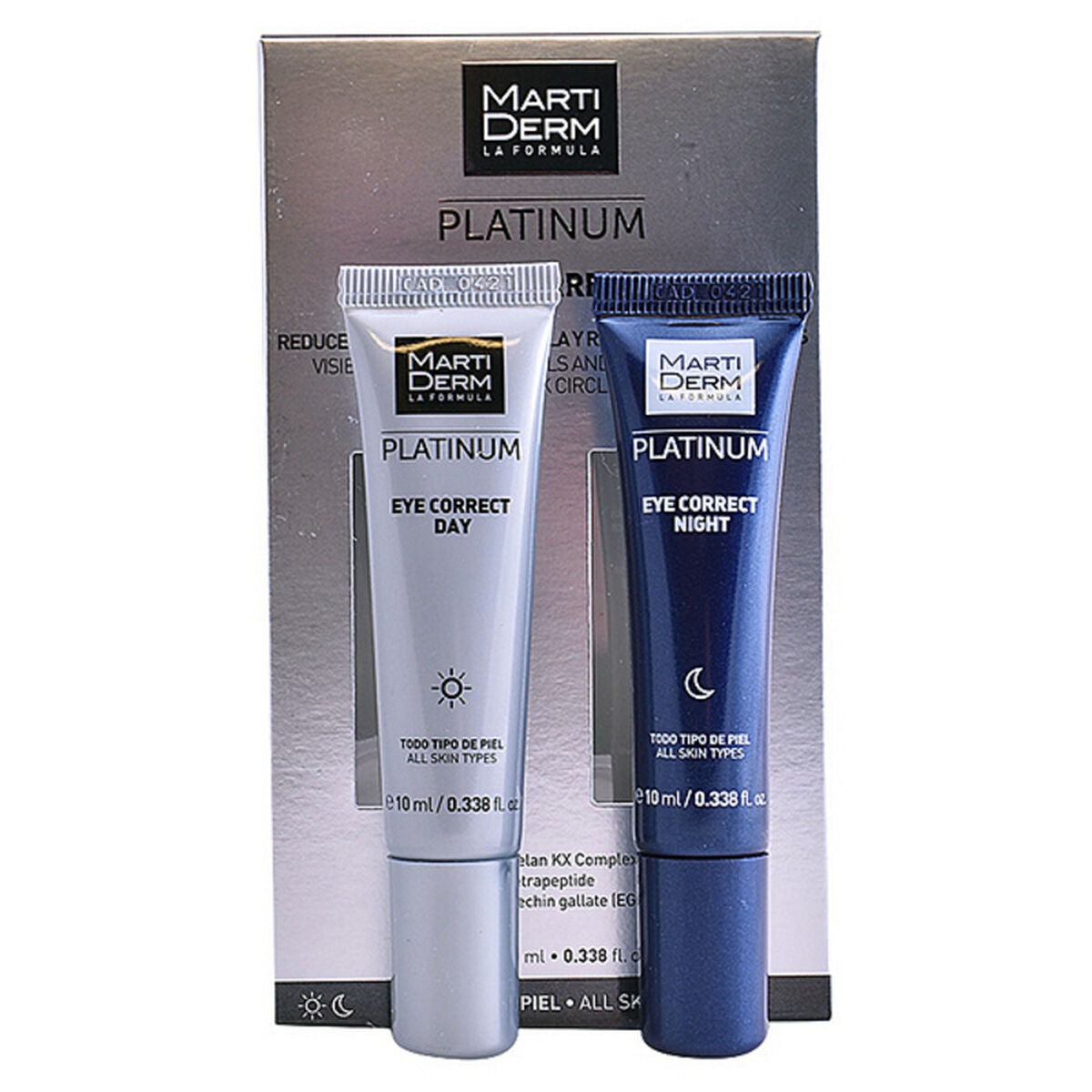 Treatment for Eye Area Platinum Martiderm 1472-42360 (2 pcs) 10 ml (2 Units) -  Beauty, Skin care -  Martiderm.