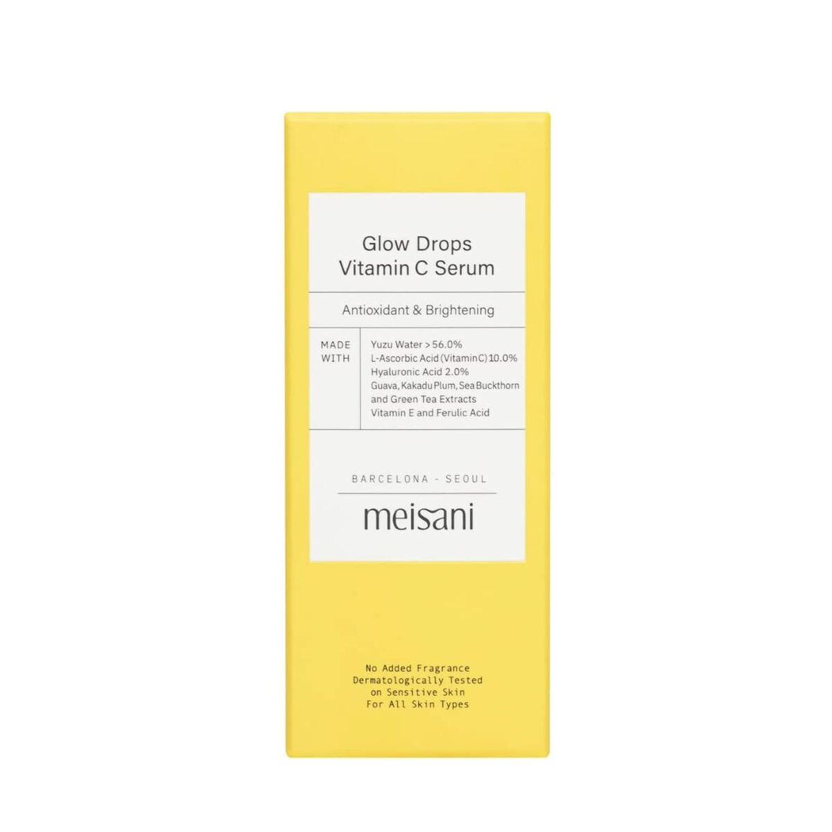 Facial Serum Meisani Glow Drops 15 ml -  Beauty, Skin care -  Meisani.